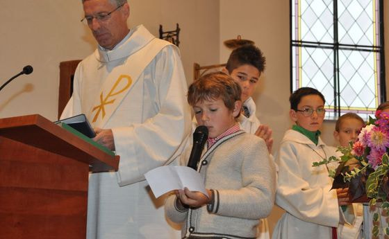 Erntedankfest in Untergeng mit Jubelpaare