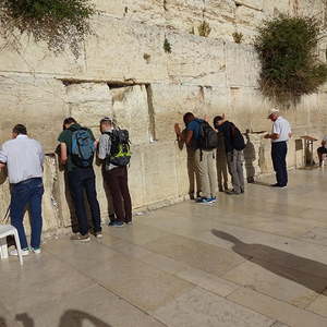 Gebet an der Klagemauer                