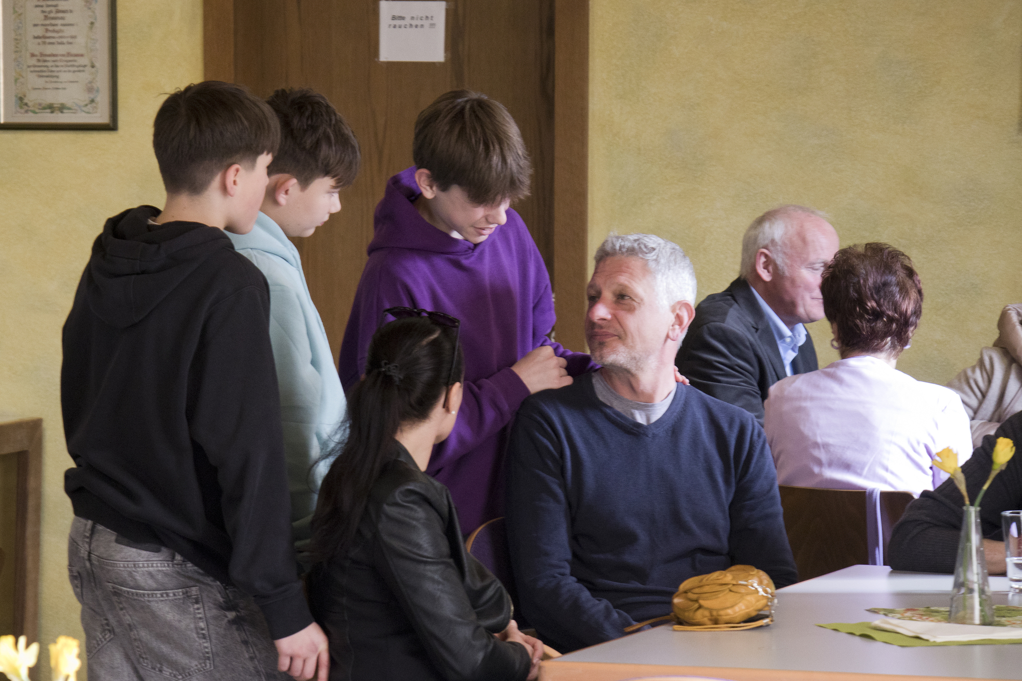 Pfarrcafé der Firmlinge