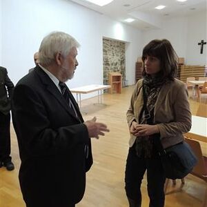 Segnung des Eferdinger Fastentuches