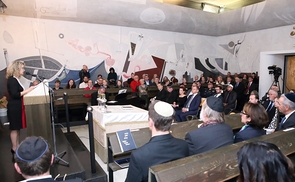 Gedenken in der Linzer Synagoge zu 80 Jahre Pogromnacht 1938