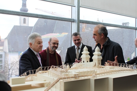 Präsentation des Projektes Höhenrausch. © Kunstreferat