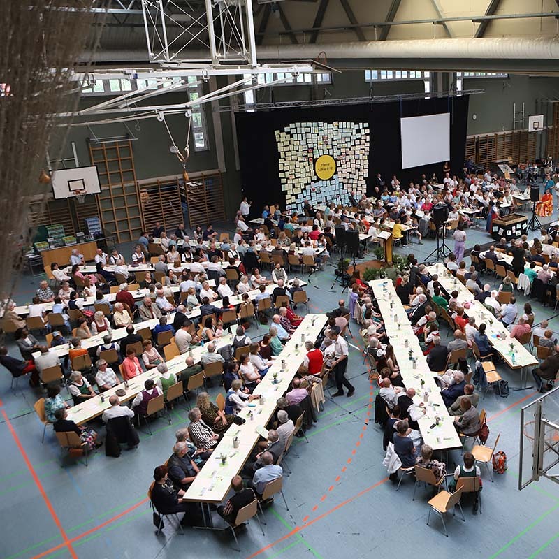 Etwa 750 Personen besuchten das Pfarrgründungsfest