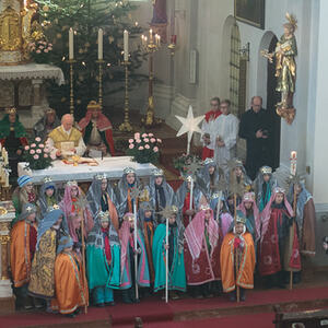 Dreikönigsmesse in der Pfarrkirche Kopfing