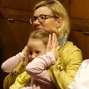 Achtung, damit nichts zu laut ist!