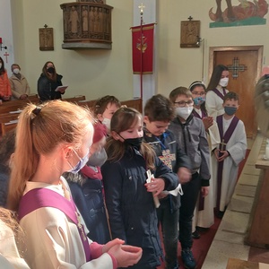 Familienmesse und Gruppengottesdienst der Erstkommunionkinder