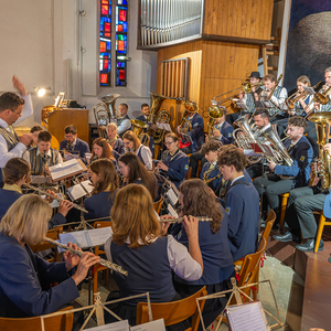 Stadtmusikkapelle am Chor
