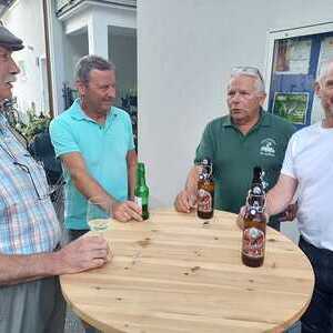 Und nachher miteinander reden und feiern