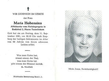 Maria Hohensinn