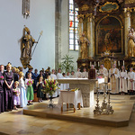 Pater Alois Mühlbachler feierte sein 40 jähriges Priesterjubiläum.Foto: gewefoto - Gerhard Wenzel