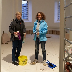 Großputz und Kirche einräumen