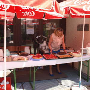Außerdem wurde Kuchen und Kaffee angeboten