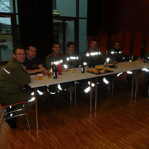 Feuerwehrübung im Kindergarten