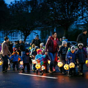 Martinsfest Kindergarten Sarleinsbach