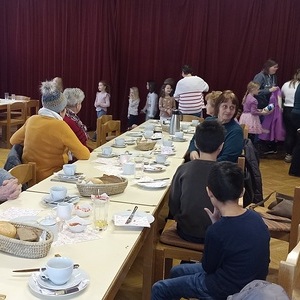 Pfarrfrühstück mit Kindergartenkinder am 9. Jänner 2026