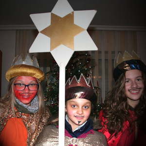 Sternsinger unterwegs