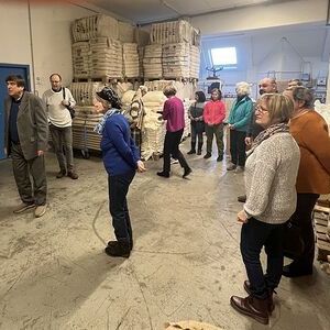 Im Roh-Materiallager