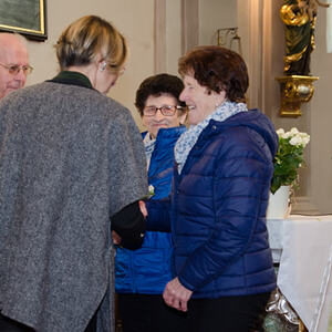 Ehrung langjähriger Kirchenchormitglieder