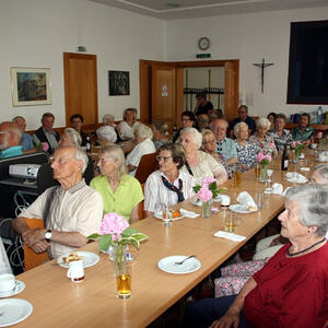 Abschied von Pfarrer Walter Wimmer bei den SeniorInnen