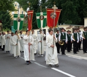 Erster Festgottesdienst mit Bischof Ludwig