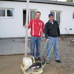 Arbeiten am Familienspielplatz