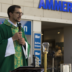 Bike&Pray-Gottesdienst mit Fahrradsegnung