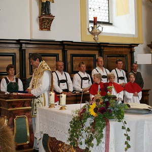 Erntedankfest mit Pfarrfoto