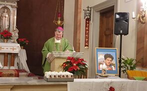 Bischof Manfred Scheuer bei seiner Predigt