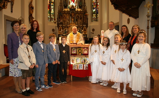 Erstkommunion 2022 in der Pfarre Pollham