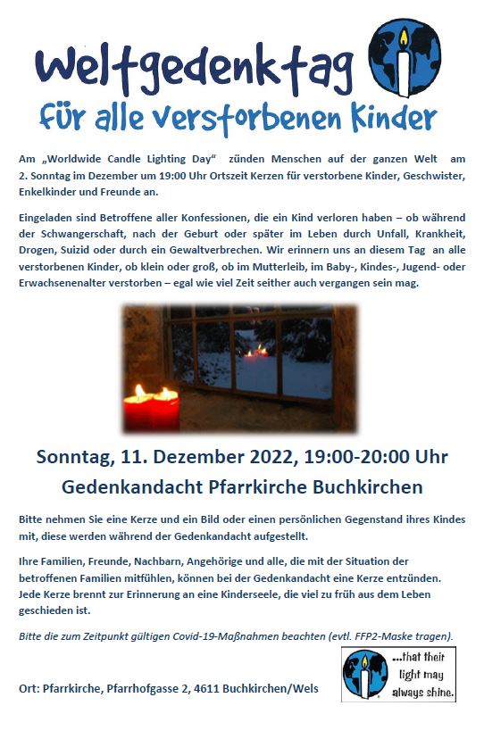 Einladung zum Gedenken