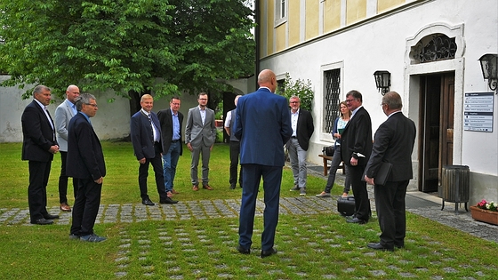 Begegnung mit Bürgermeistern und Amtsleitern