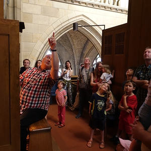 Viele Familien mit Kindern...