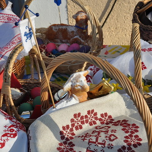 zur Weihe mitgebrachte Speisen 