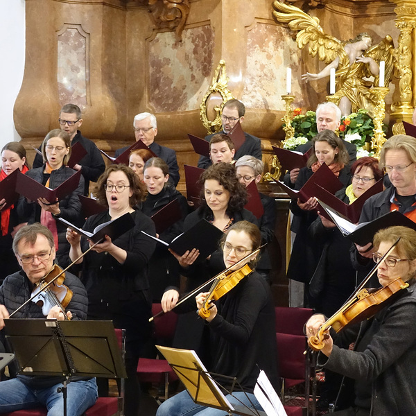 Einspielprobe für das musica sacra-Konzert „Erschallet, ihr Himmel, erfreue dich, Erde“