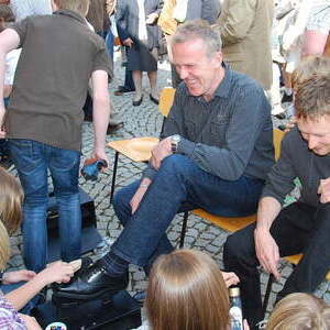 Vorstellgottesdienst und Schuhputzaktion der Firmlinge