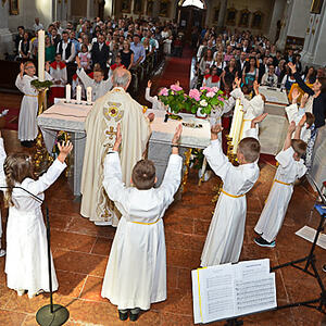 Erstkommunion 2018 in der Pfarre Kopfing