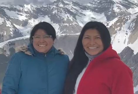 Erika Rojas und Alicia Cuiza / Welthaus Linz