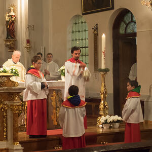 Osternacht in der Pfarrkirche Kopfing