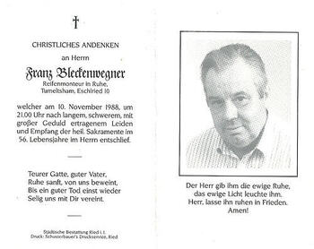 Franz Bleckenwegner