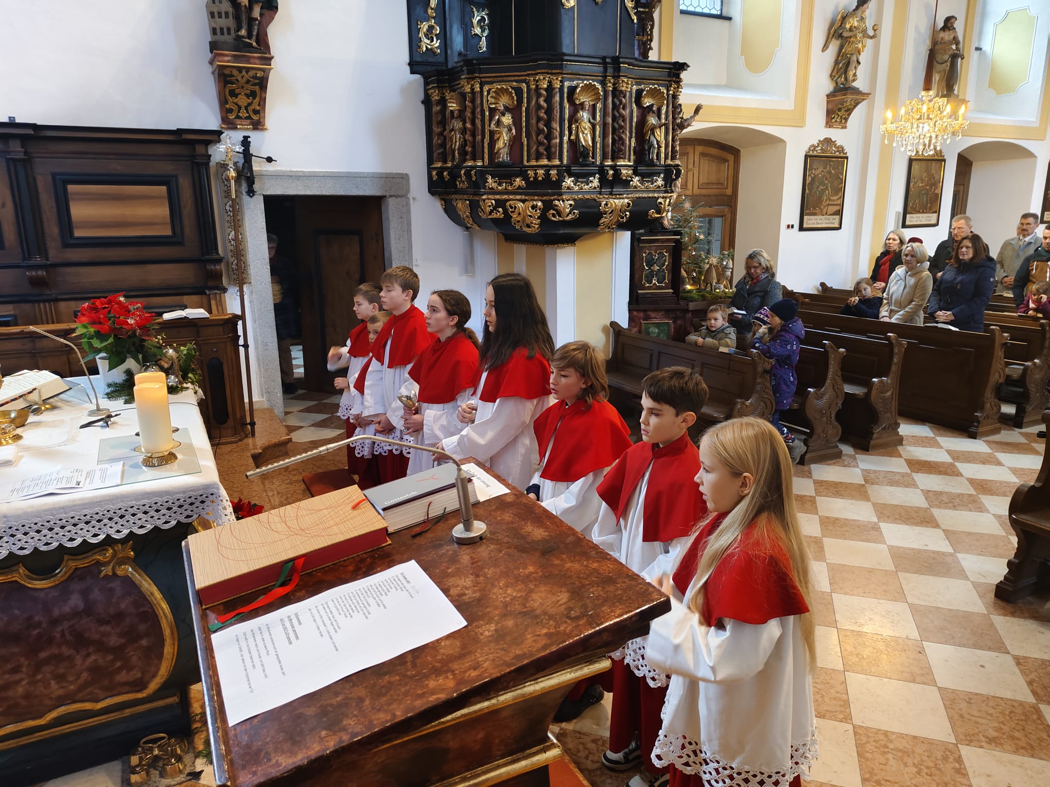 Neujahrswunsch Ministranten