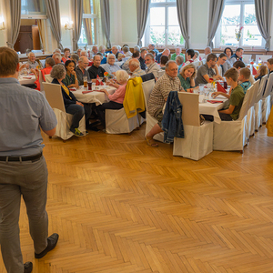 Pfarrgemeinderatsobmann Jakob Haijes sagt DANKE für das ehrenamtliche Engagement in der Pfarre