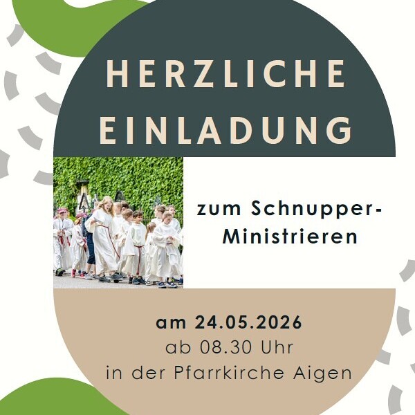 Einladung Mini Schnuppern