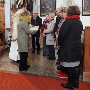 40 Jahre Kirchenchormitgliedschaft