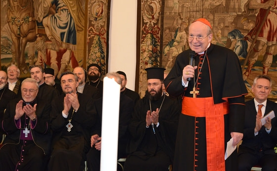 Kardinal Christoph Schönborn lud zum Ökumenischen Empfang 2019 ins Erzbischöfliche Palais in Wien. 
