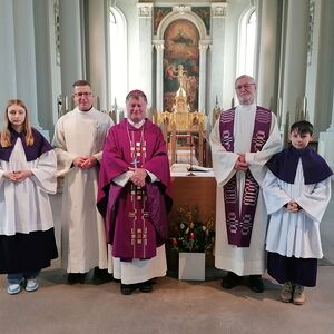 Bischofbesuch in Pfarre Linz-Hl. Familie - So. 19. März 2023