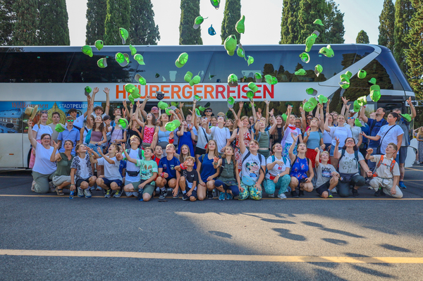 In 22 Bussen von Oberösterreich nach Rom