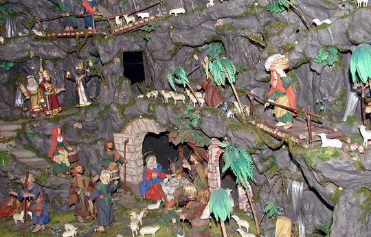 Die Krippe in unserer Pfarrkirche