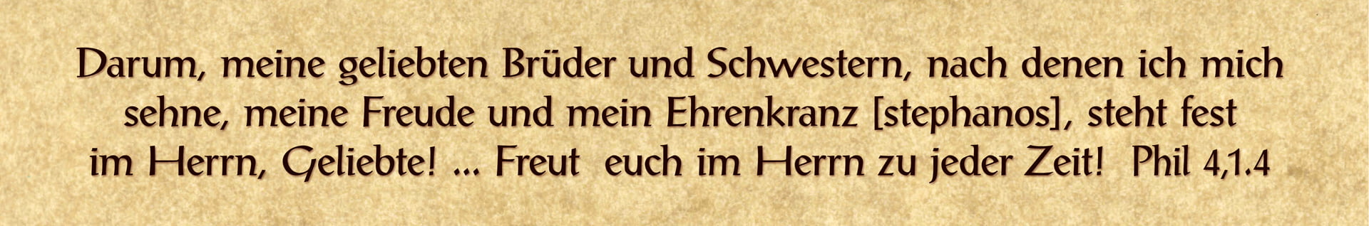 namensgebende Bibelstelle zu Stephanus