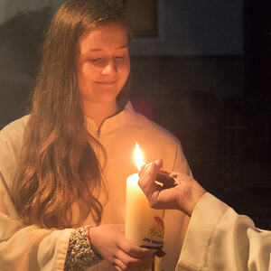 Osternacht in der Pfarrkirche Kopfing