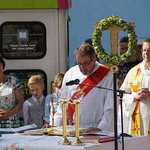 Fronleichnam 2018, Pfarre Neumarkt im Mühlkreis